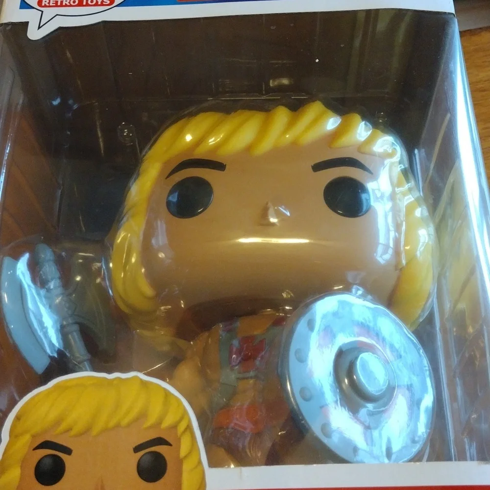 Large 10" He Man Masters of the Universe #43 Funko Pop Retro Toys Vinyl Figure - Picture 6 of 8